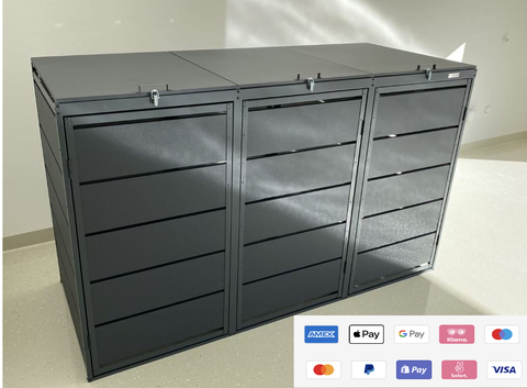 Linz Mülltonnenbox Metall hochwertig