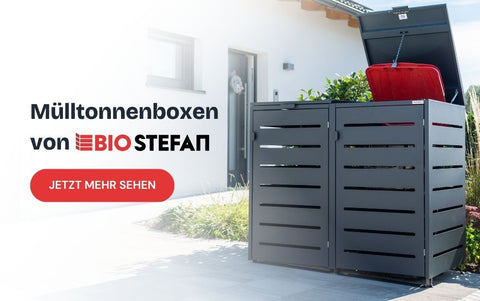 Hochwertige Mülltonnenbox für 120 l & 240 l Tonnen