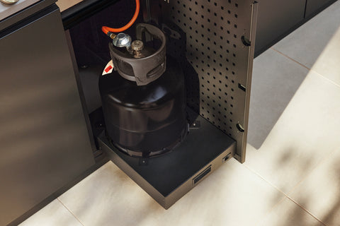 Miele TankManager: Estrazione bombola del gas