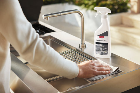 Miele OutdoorClean Steel 5001: Grillrenser