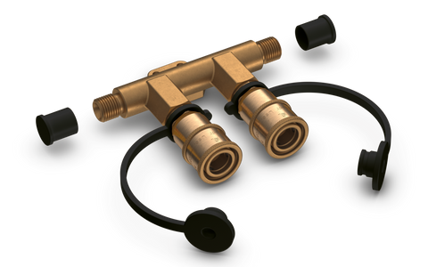 Miele EasySplit Gas: Doppelverteiler Gas
