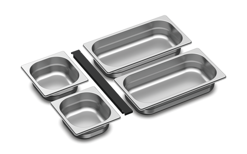 Miele PrepManager: Gar-/Lagerschalen Set für Schubladen der Größe S