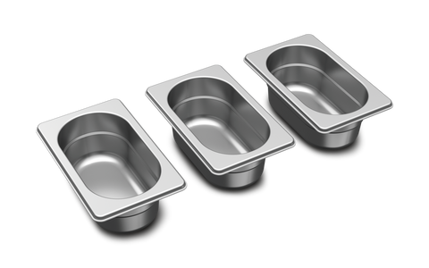 Miele FlexTop3-Bowls: Gar-/Lagerschalen, 3 Stück