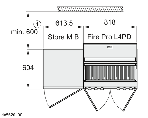 Miele Dreams – Rise: Vorkonfigurierte Outdoor-Küche