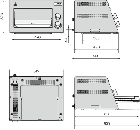 Miele Dreams – Sear Pro P: Griglia a calore superiore