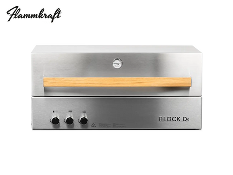 Flammkraft Block Ds Gen 5 Barbecue a Gas da Incasso (per Bombola del Gas)