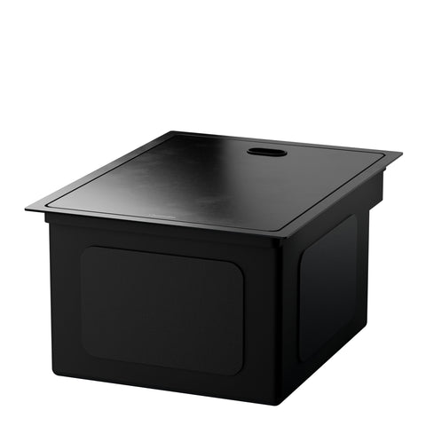 Vivandio vask med skjult armatur (stål)