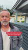 Mann vor BIO Stefan Mülltonnenbox, Text: „Wie zufrieden bist du mit der Stabilität? Wie fühlt sich die“